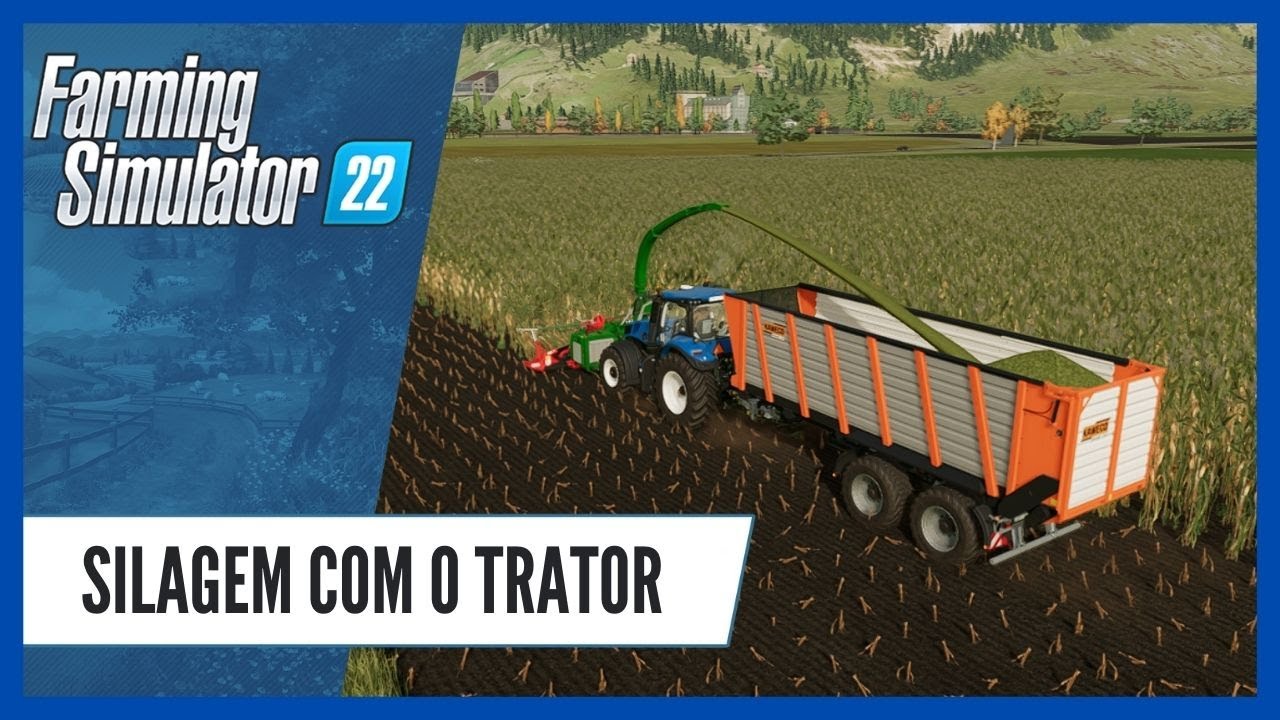 Como fazer SILAGEM com o novo implemento do FARMING SIMULATOR 22