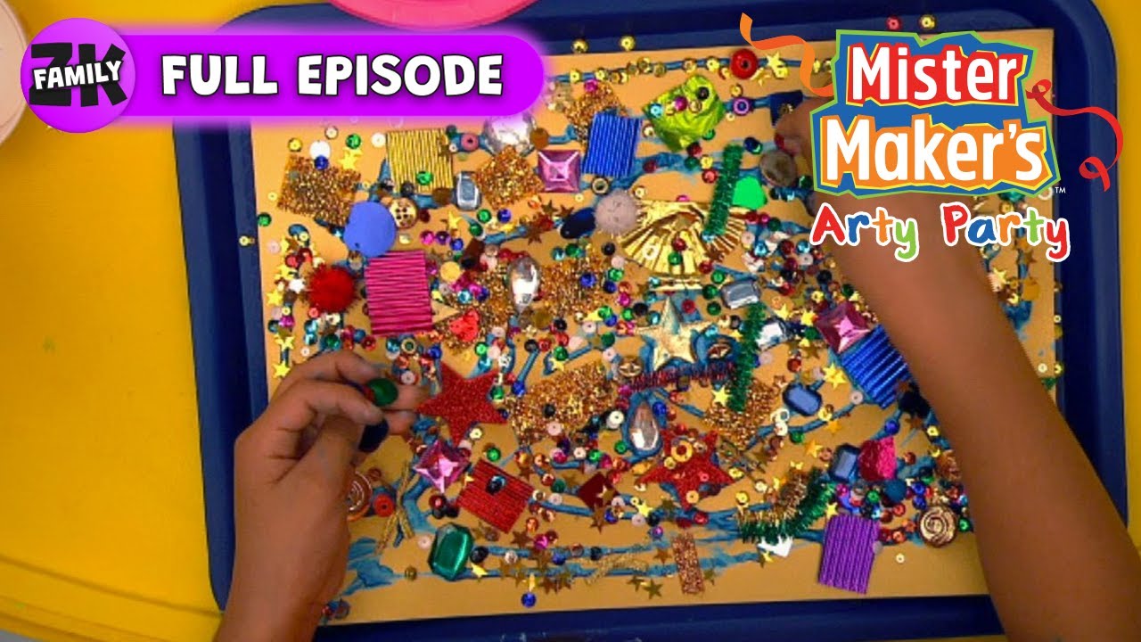 Mister Makers Arty Party S1 EP22 - Gold - Full Episode | ZeeKay Family