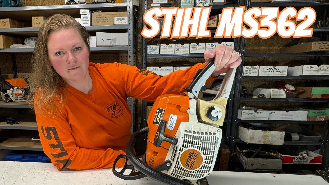 Stihl MS 362 Chainsaw!  Very HARD To Start And LOW On Power!  Let's Fix It!