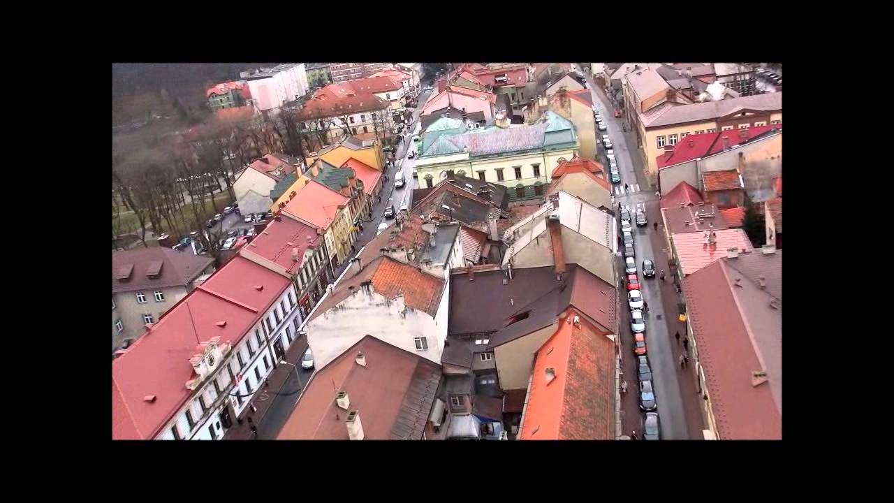 Bochnia z lotu drona