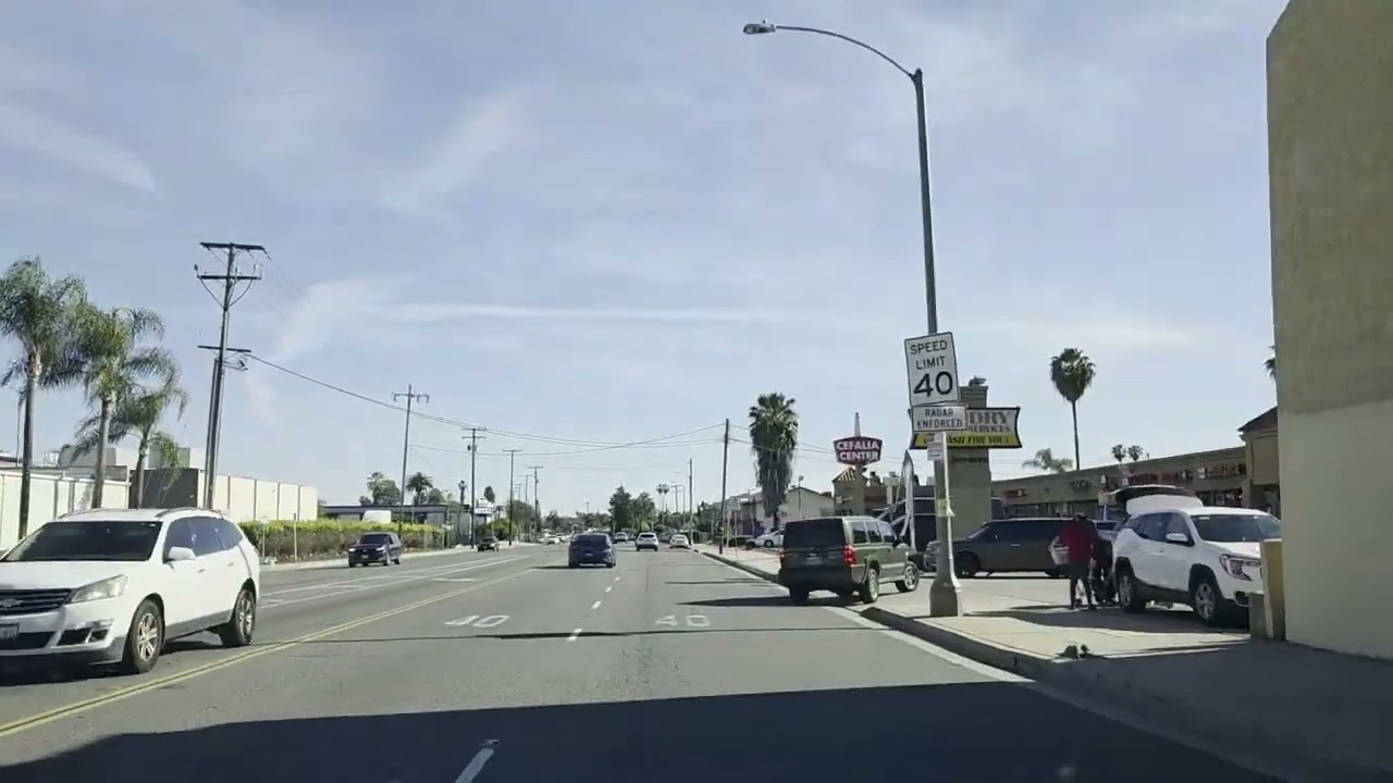 Norwalk Boulevard Los Angeles California USA
