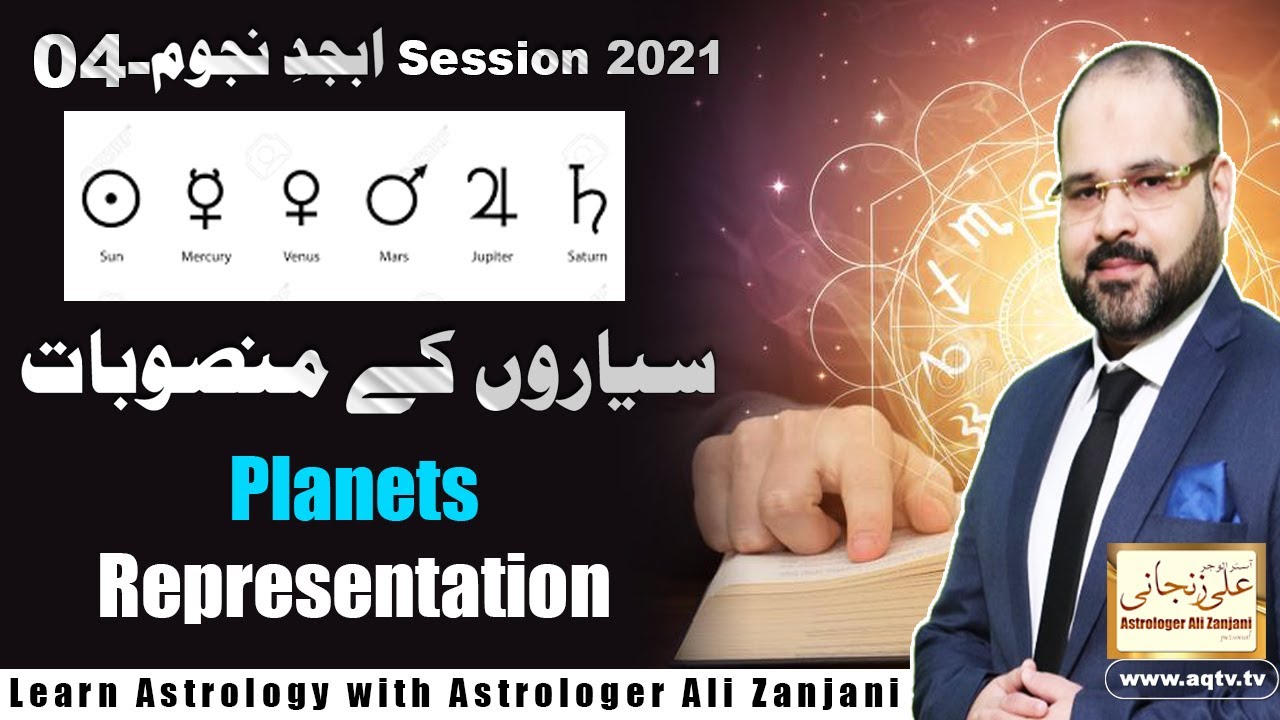 Planets Representation in Astrology | سیاروں کے منسوبات | LEC 4 Astrologer Ali Zanjani Session 2021