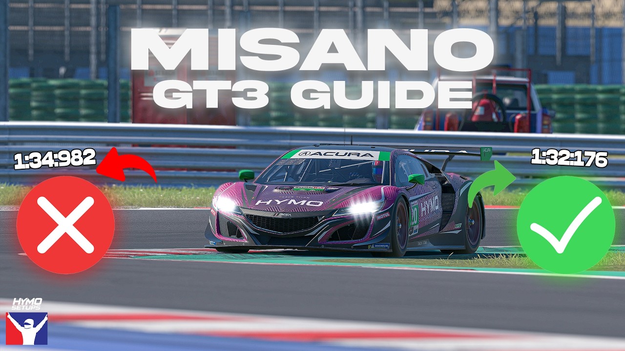 HOW TO DO MISANO IN iRacing | GT3 Track Guide & Tips