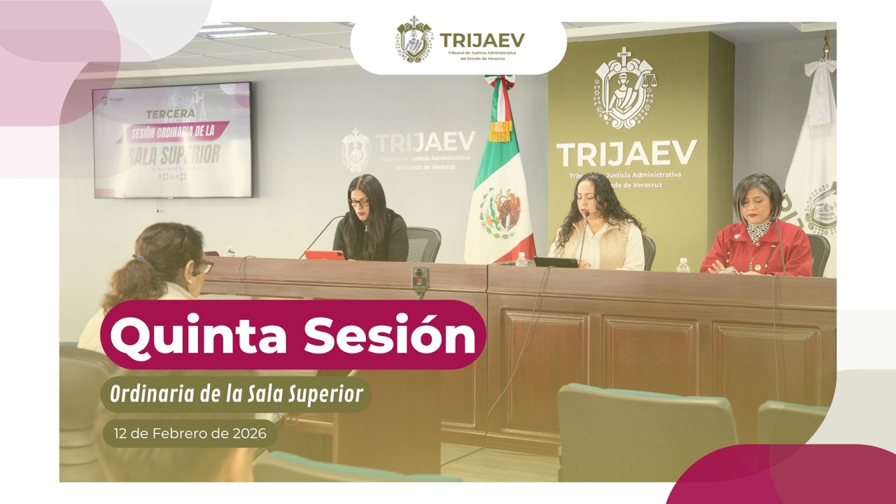 #TRIJAEV Quinta Sesión 2026