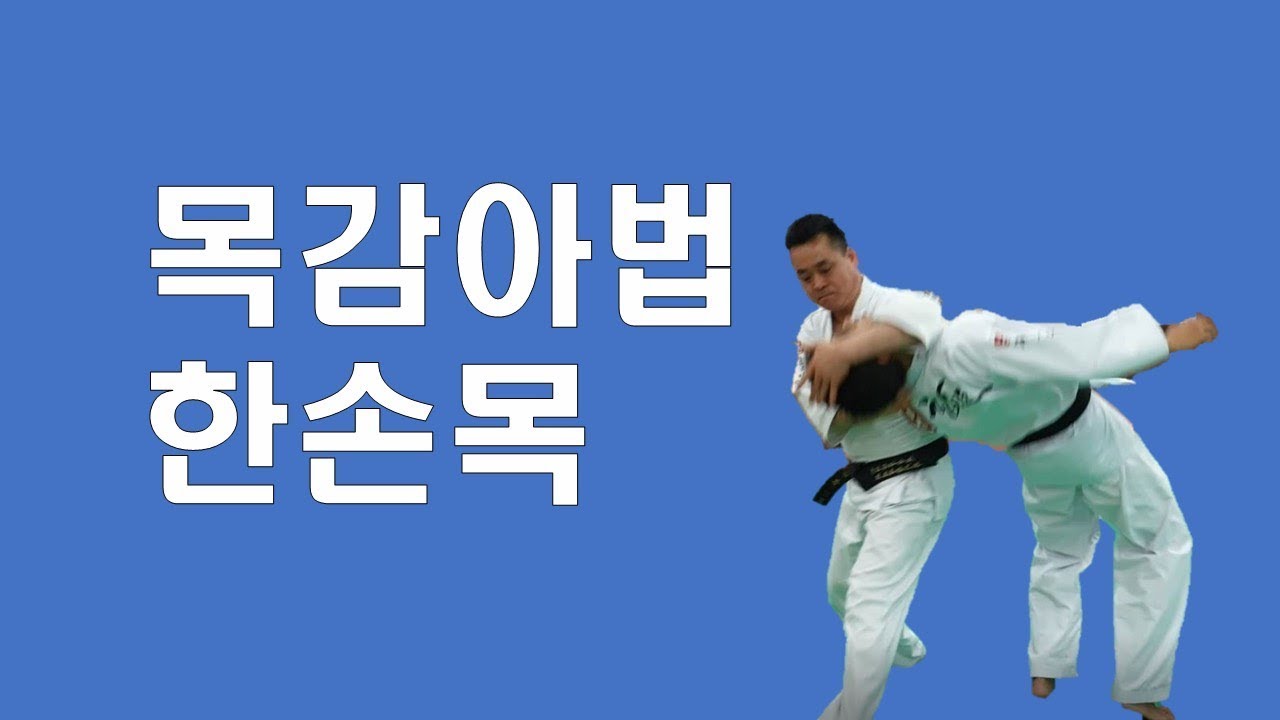 한기도 목감아법 한손목/hankido mokgamabeob same hand (korean&english)