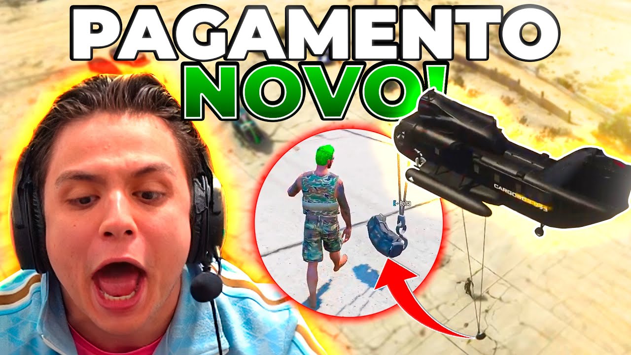 PAULINHO TESTOU o NOVO METODO de PAGAMENTO DAS ARM@S ILEGAIS no GTA RP! (Modder clips)