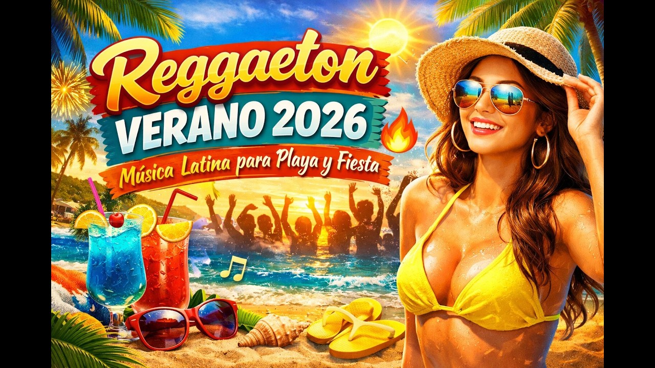 Reggaeton Verano 2026 ☀️🔥 Música Latina para Playa y Fiesta