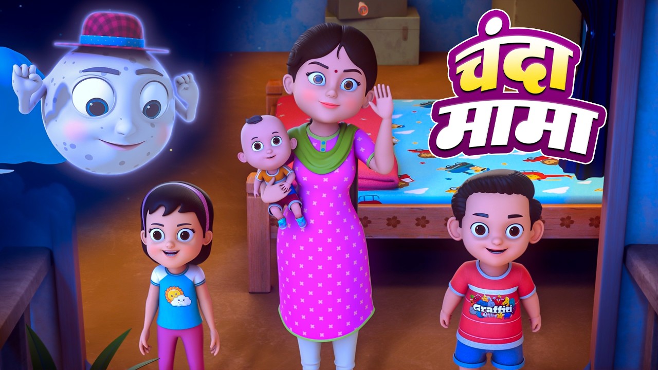 चंदा मामा 🌙✨ l Chanda Mama Door Ke + More Rhymes | Hindi Rhymes And Kids Songs l Tim Tom TV Rhymes