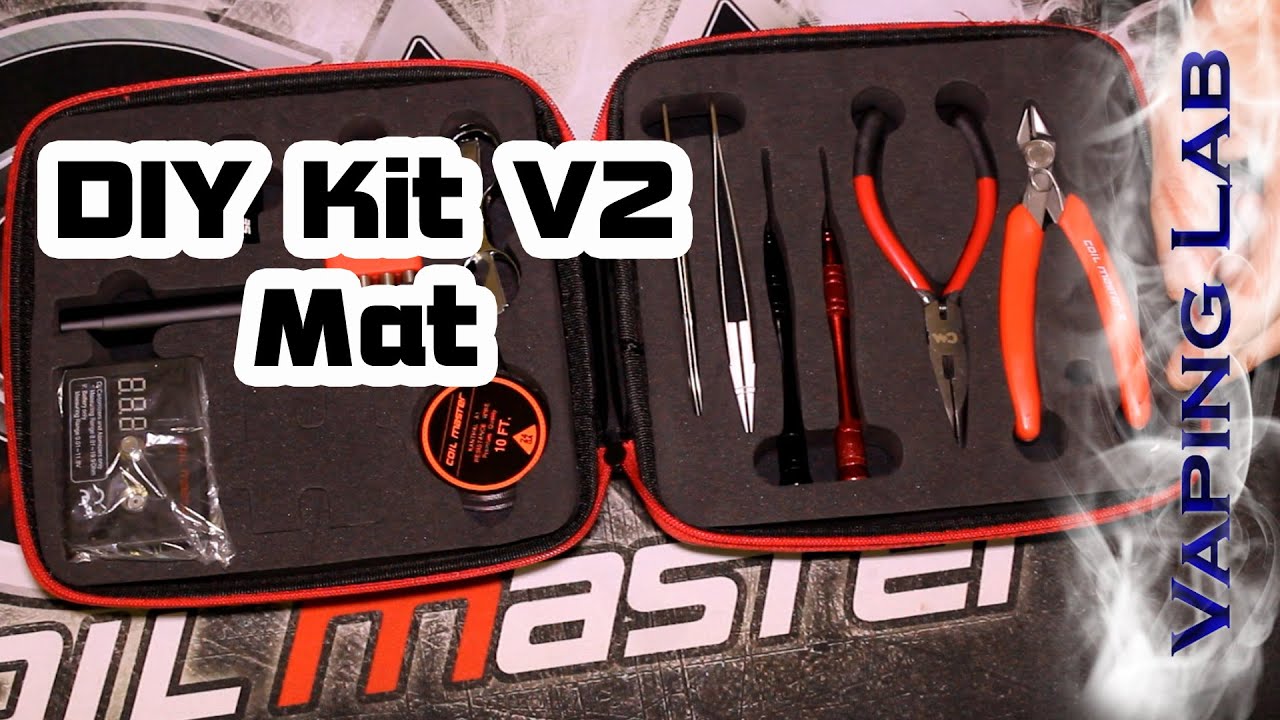 Обзор Coil Master Mat & DIY Kit V2 - коврик и инструменты