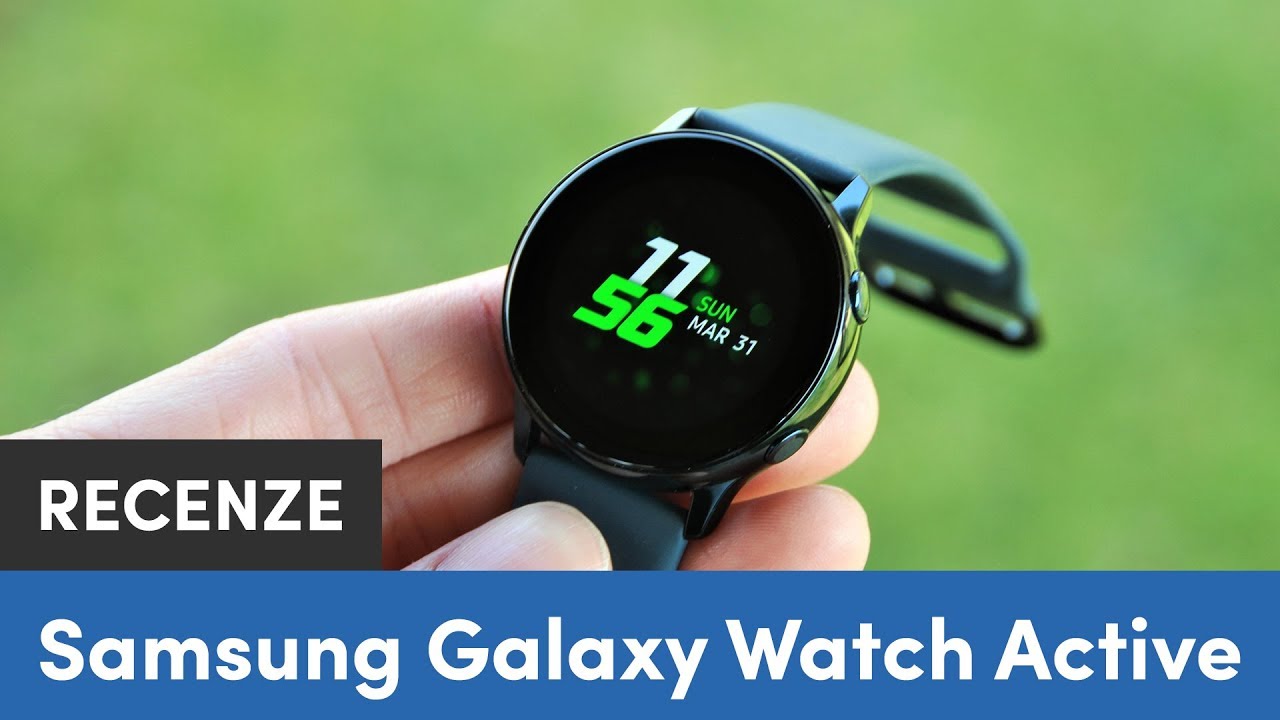 Samsung Galaxy Watch Active: recenze