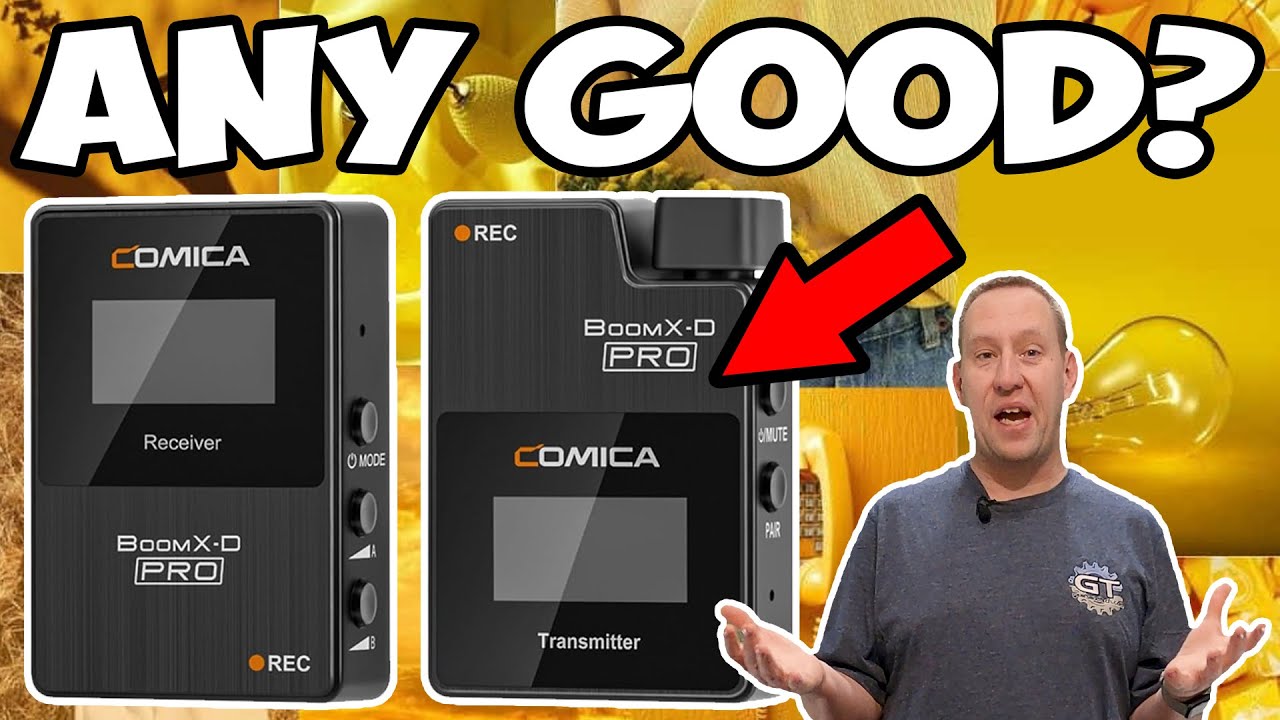 Comica BoomX-D2 PRO Wireless for Youtube?