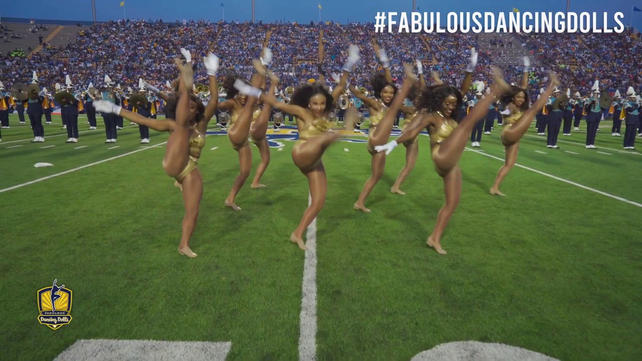 Southern University Fabulous Dancing Dolls Halftime Routine McNeese St. 2019