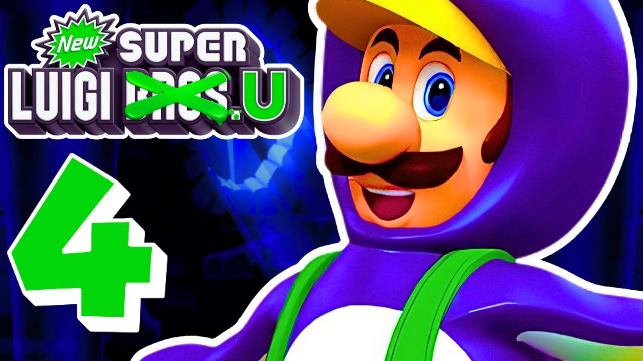 NEW SUPER LUIGI U 🌰 #4: Welt 4 - Eiswürfeleisfälle 100% (Alle Sternmünzen)