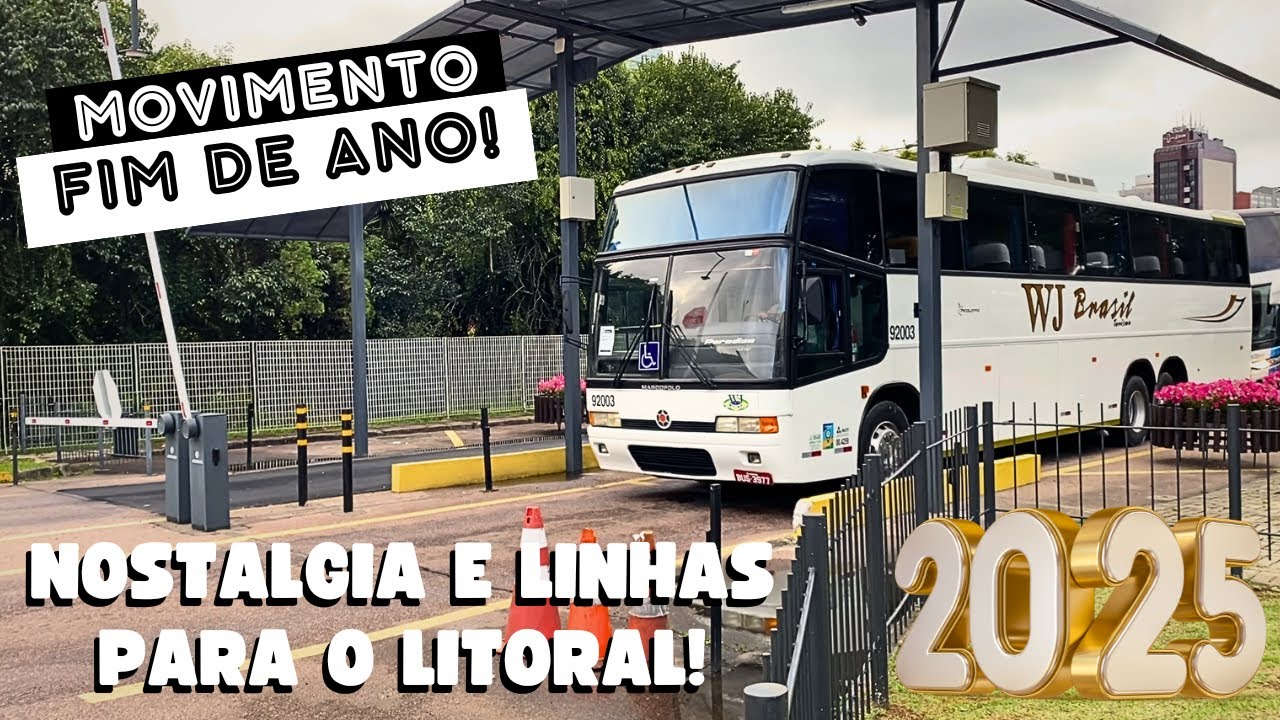 MOVIMENTAÇÃO DE FIM DE ANO EM CURITIBA! DIVERSOS DESTINOS PARA O LITORAL.