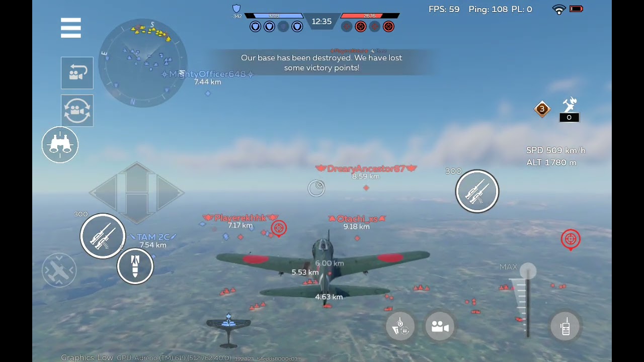 Ki-43-III otsu, B7A2 air battle gameplay #WTM Ki-43-III is a mid joint plane