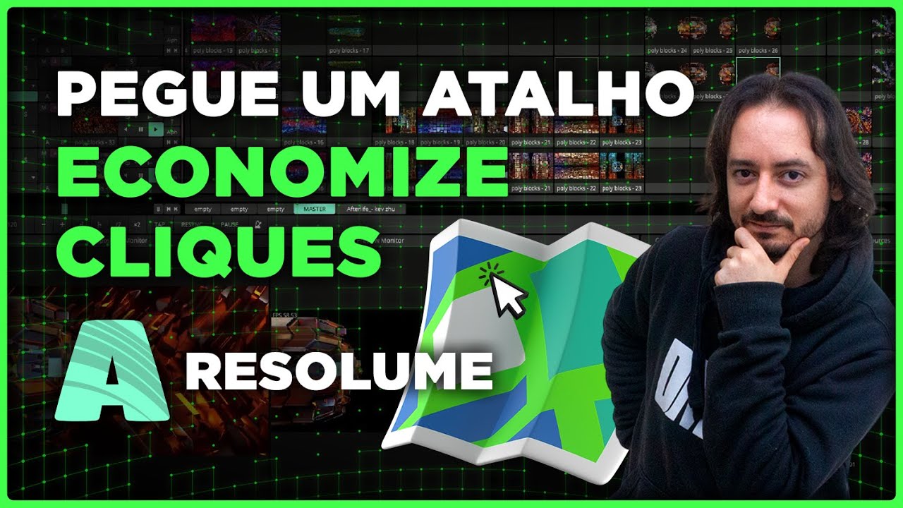 Atalho Para Camadas no Resolume