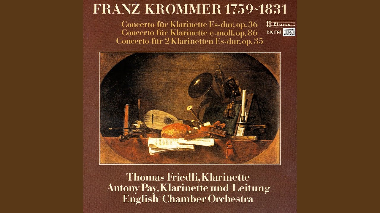 Clarinet Concerto in E-Flat Major, Op. 36: I. Allegro