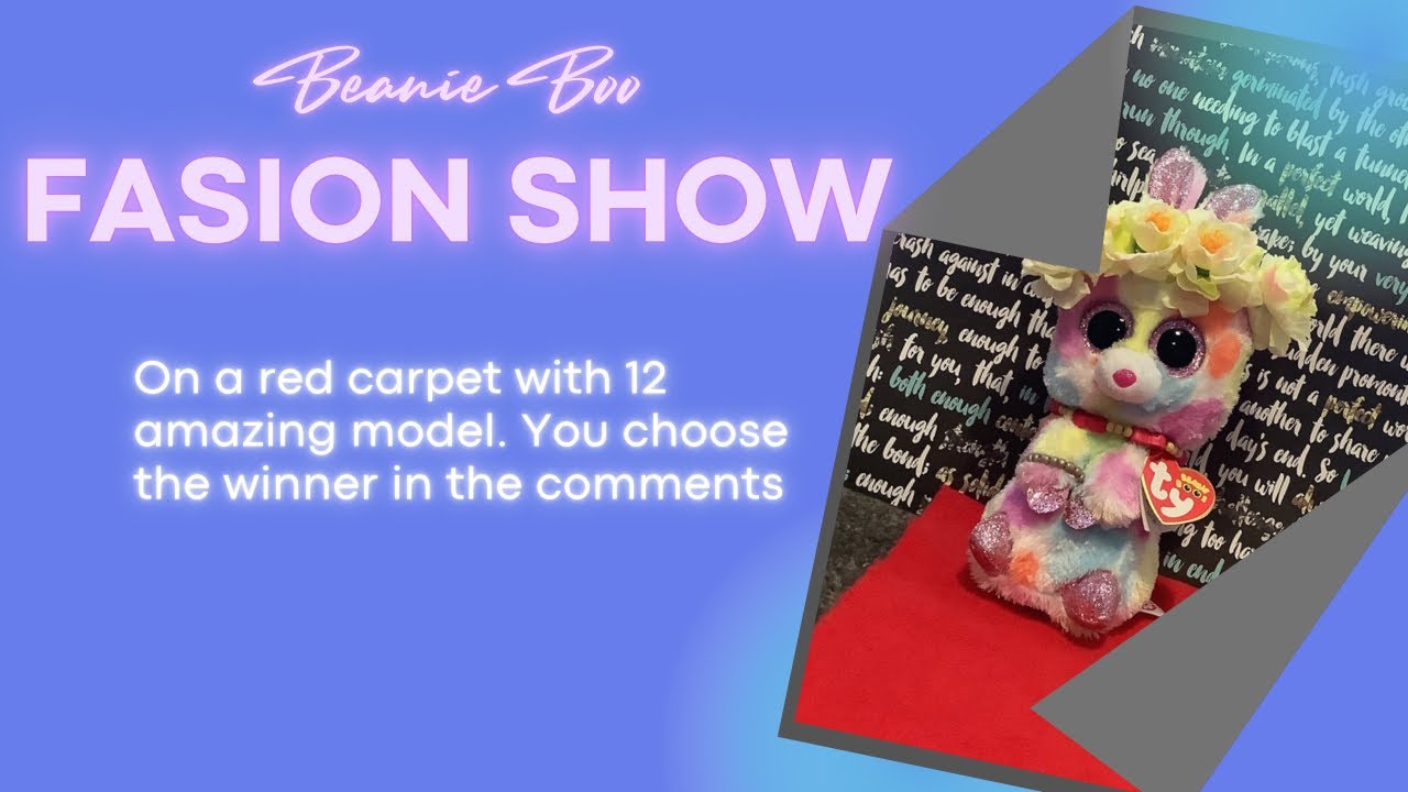 Beanie boo skit: fashion show