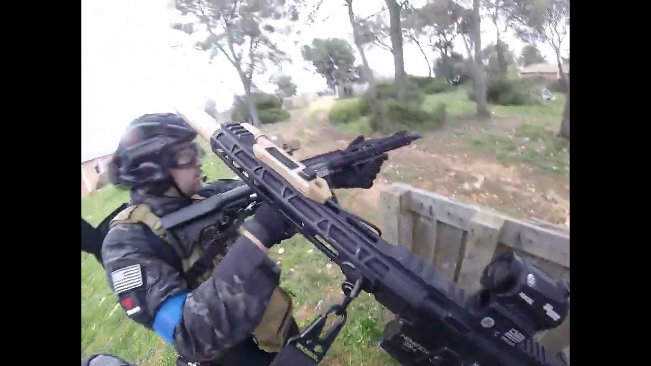 Partida de Airsoft Tactical Raccon Team! En CQB Barracones!