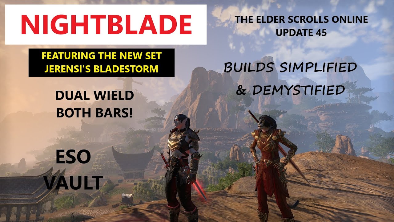 ESO Nightblade for Update 45