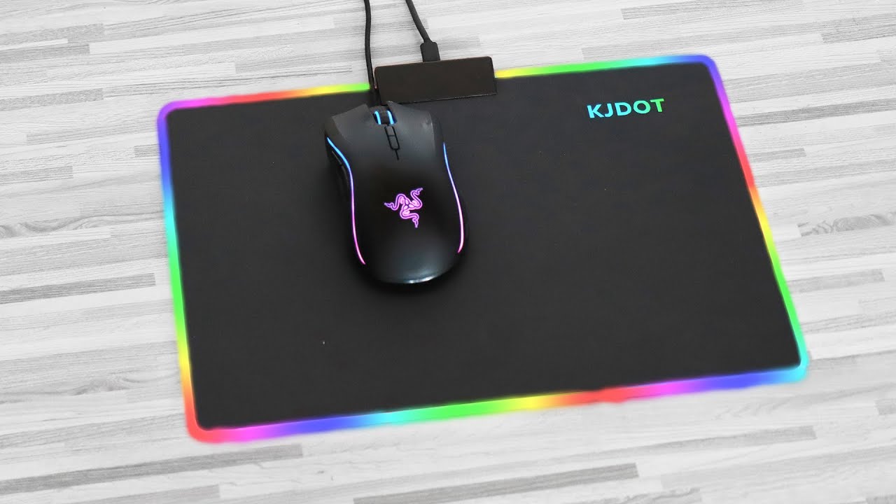 How to make a RGB Backlit Mousepad