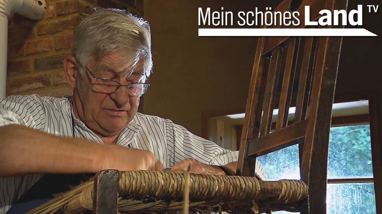 Der Binsenflechter - traditionelles Handwerk