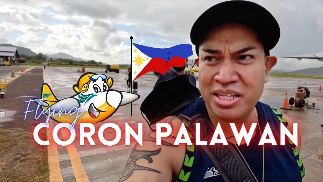 NO WAY!!  Flying to Coron Palawan, Philippines (Busuanga Airport) 4K 🇵🇭