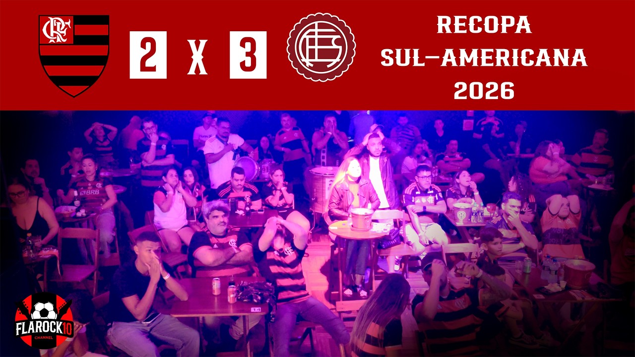 React Flamengo 2x3 Lanús | Melhores momentos | Recopa 2026 | Gols