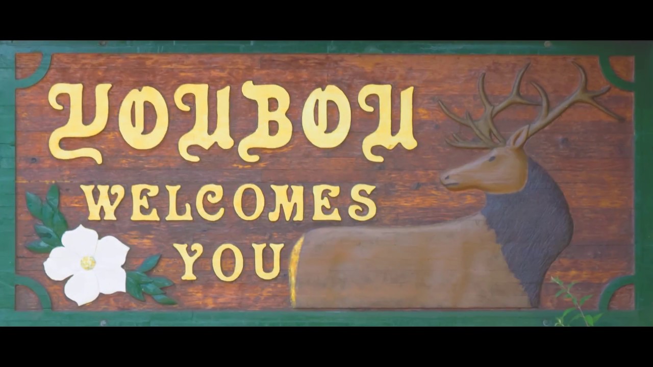 Drive through Youbou B.C Canada