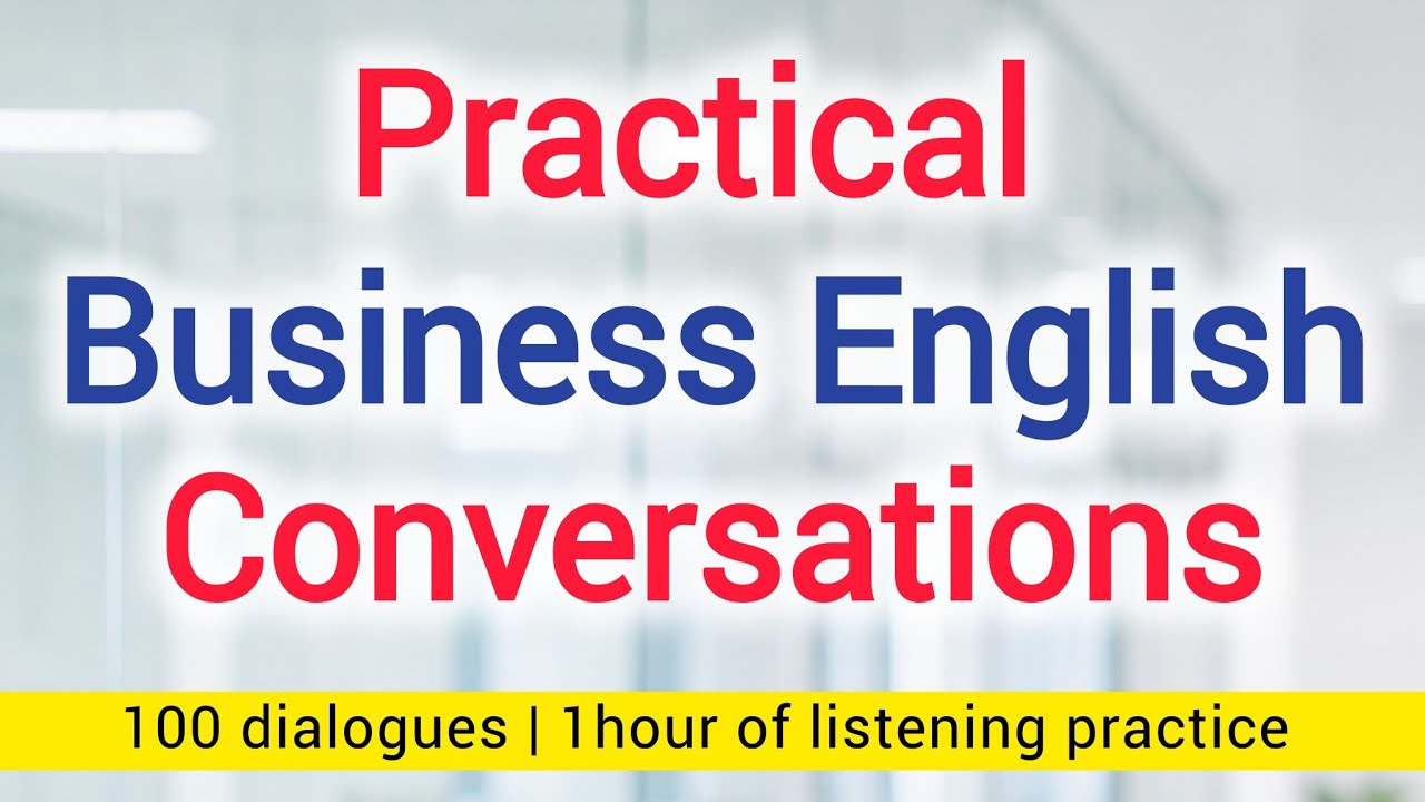 Daily Office Conversations | Business English Practice