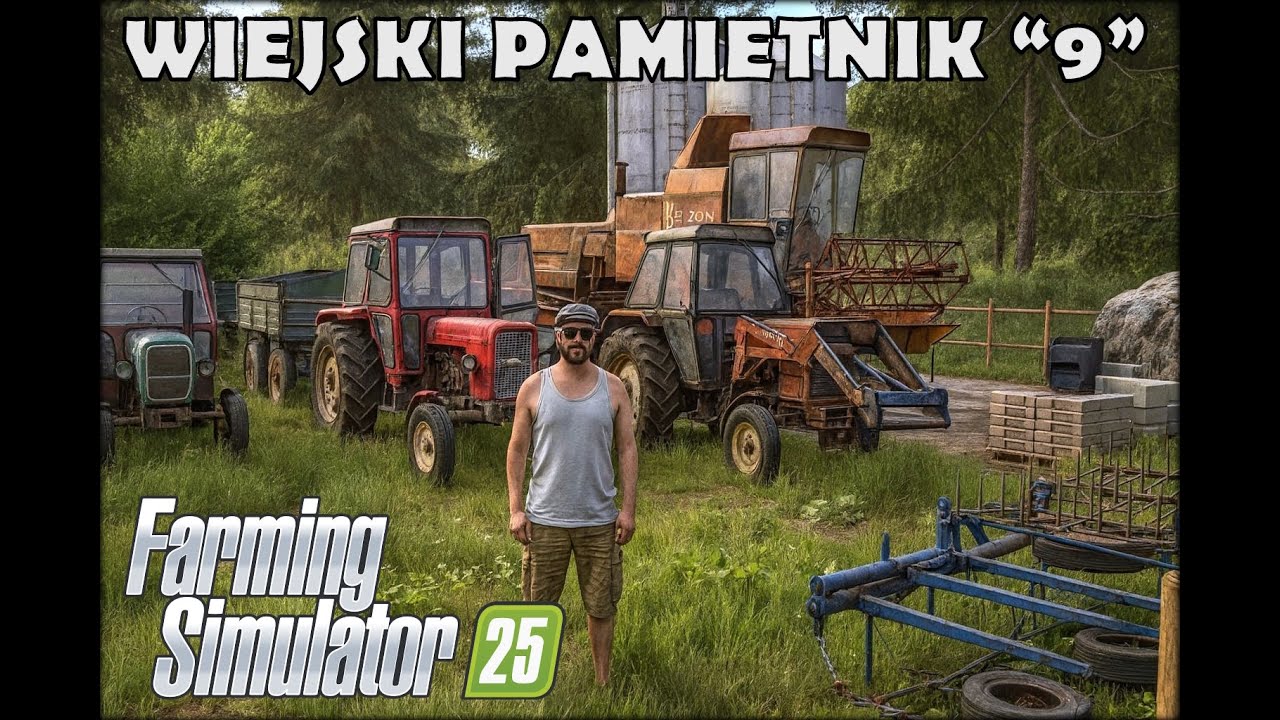 KOLEJNA AWARIA?! SZLAG GO TRAFIŁ!| ŻNIW CIĄG DALSZY| Polska Wieś w FS 25 |  WIEJSKI PAMIĘTNIK 