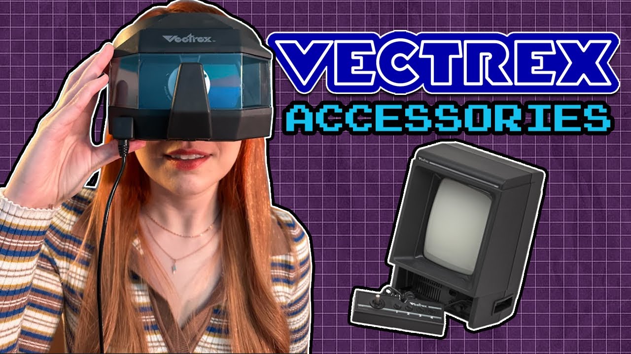 Аксессуары VECTREX — световое перо и 3D-сканер
