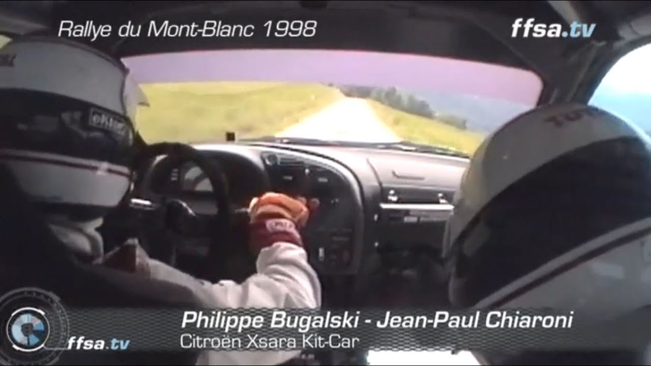 Citroën Xsara Kit Car feat. Philippe Bugalski - 1998 Rallye du Mont-Blanc (Onboard)