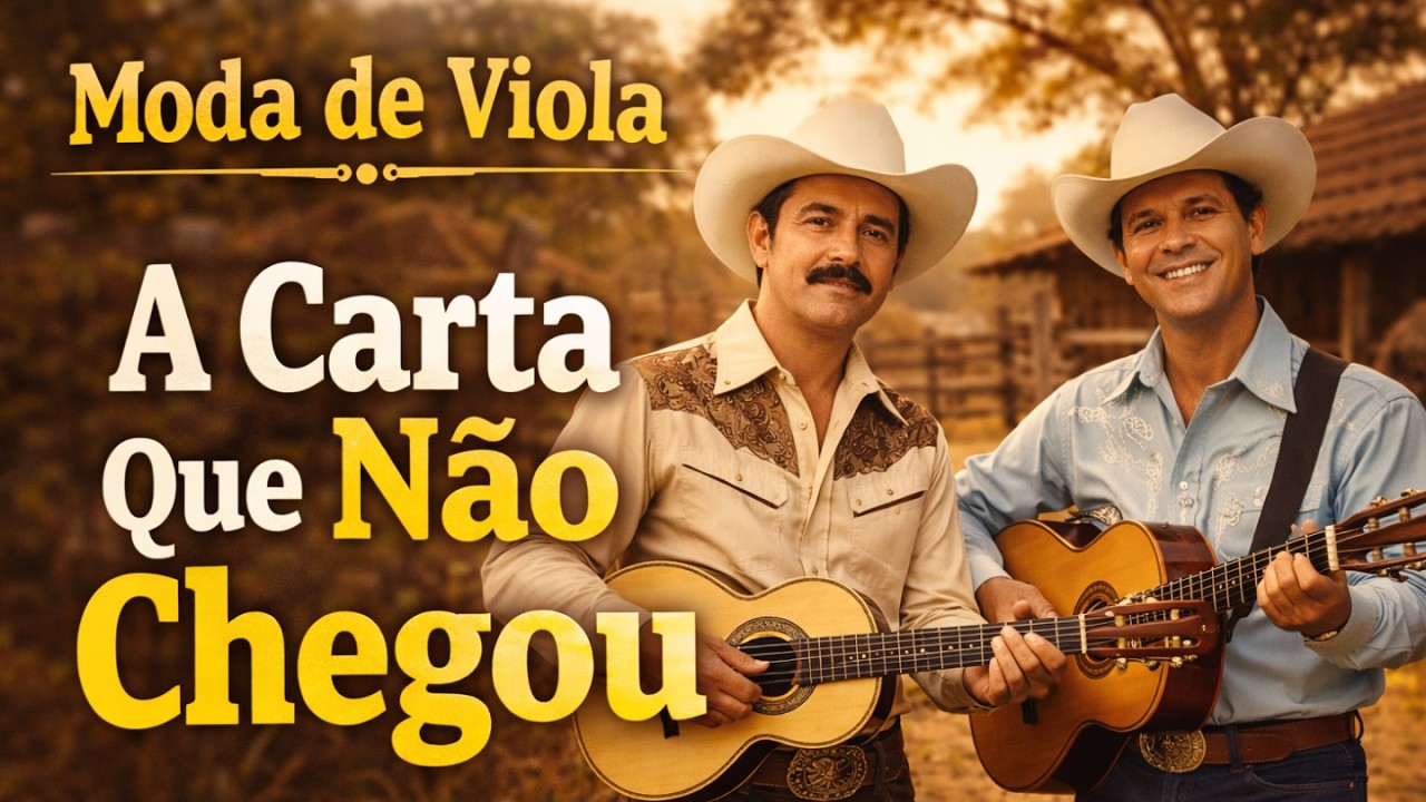 Música Sertaneja Raiz (Viola Caipira) A carta que não Chegou
