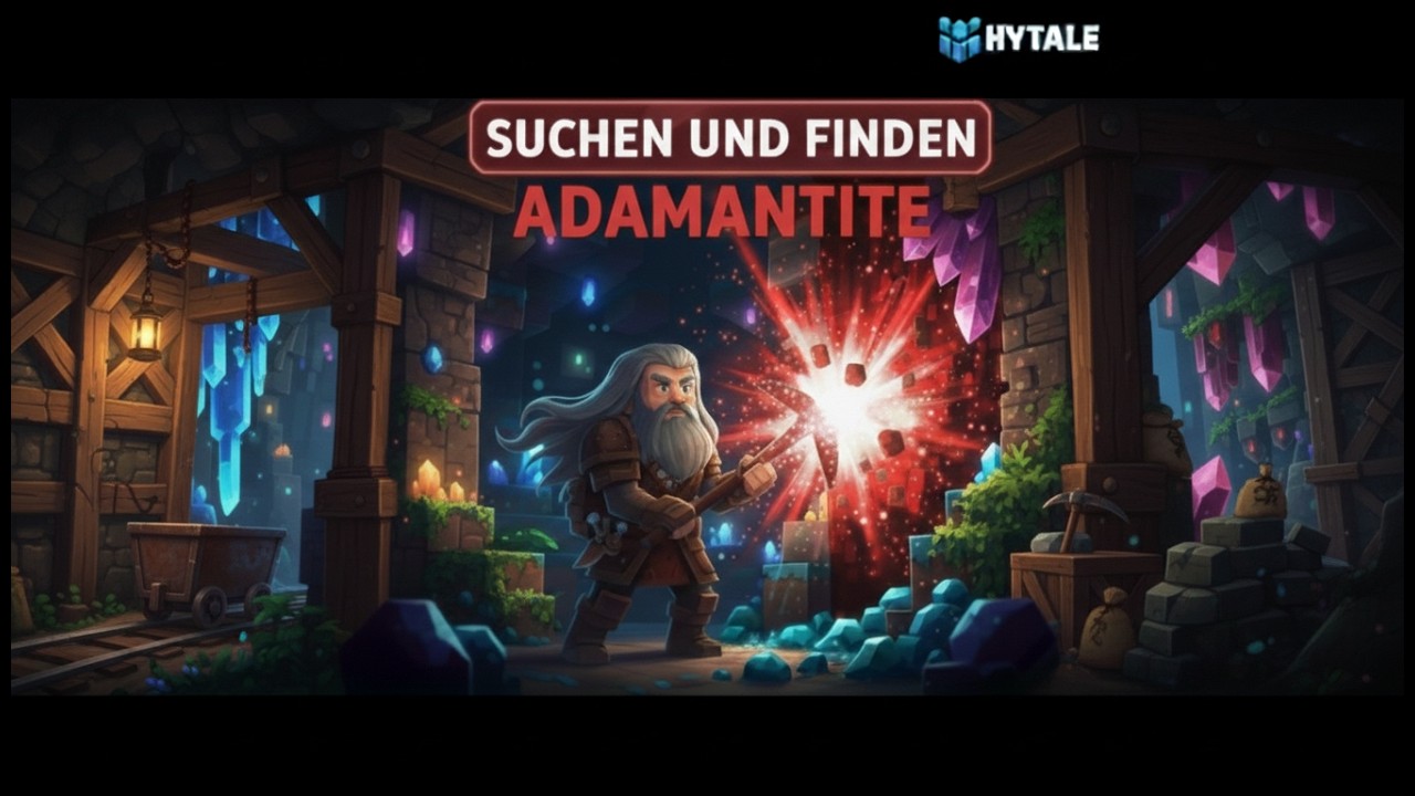 Adamantite-Jagd! 🔴Das seltenste Erz der Welt! 🌍⛏️