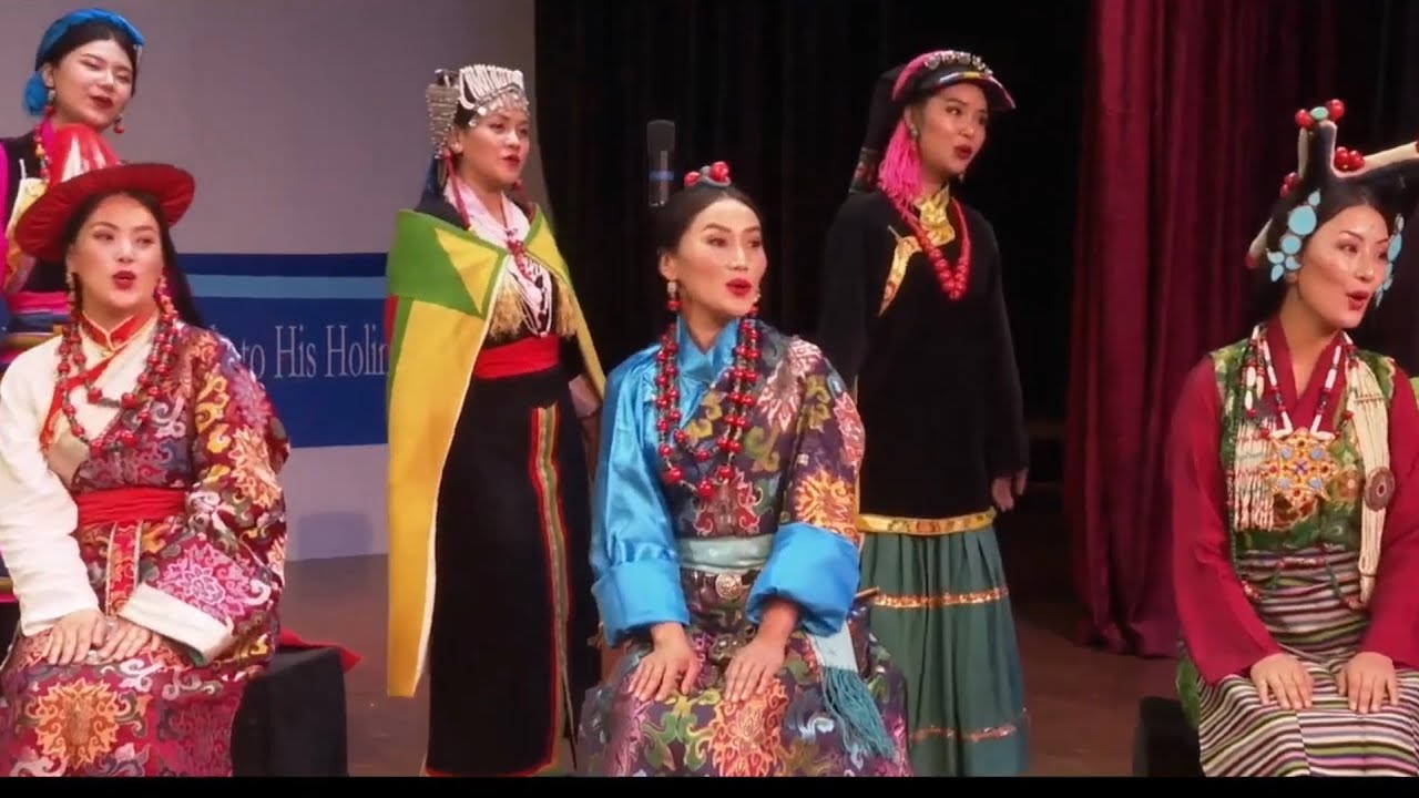གངས་ཅན་བོད་ཀྱི་རྒྱན་གོས། The snow land's traditional attires | Tibetan song | TIPA| Yarkyi 2020-