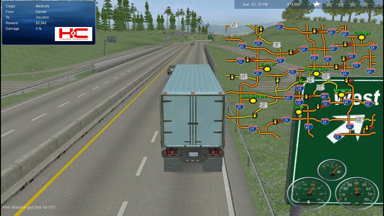 18 Wheels of Steel Across America walkthrough part 15