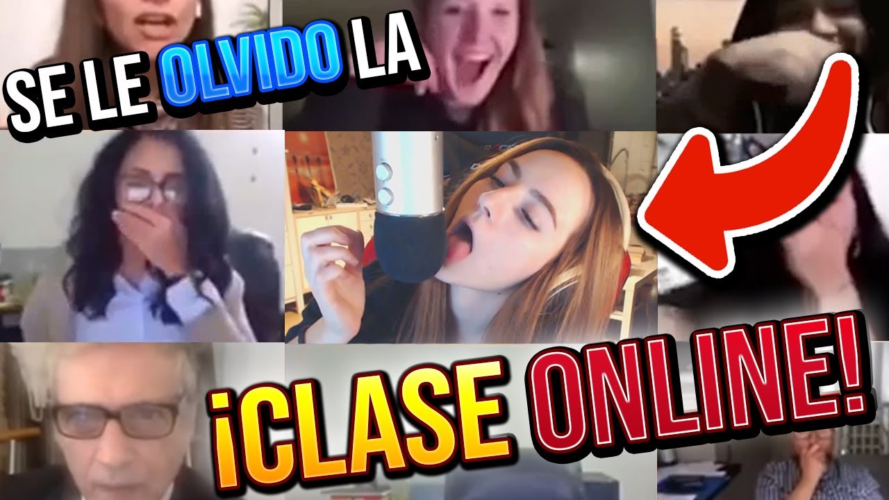 &iexcl;OLVIDO QUE ESTABA EN CLASE ONLINE Y SE HIZO VIRAL! | Parte 5