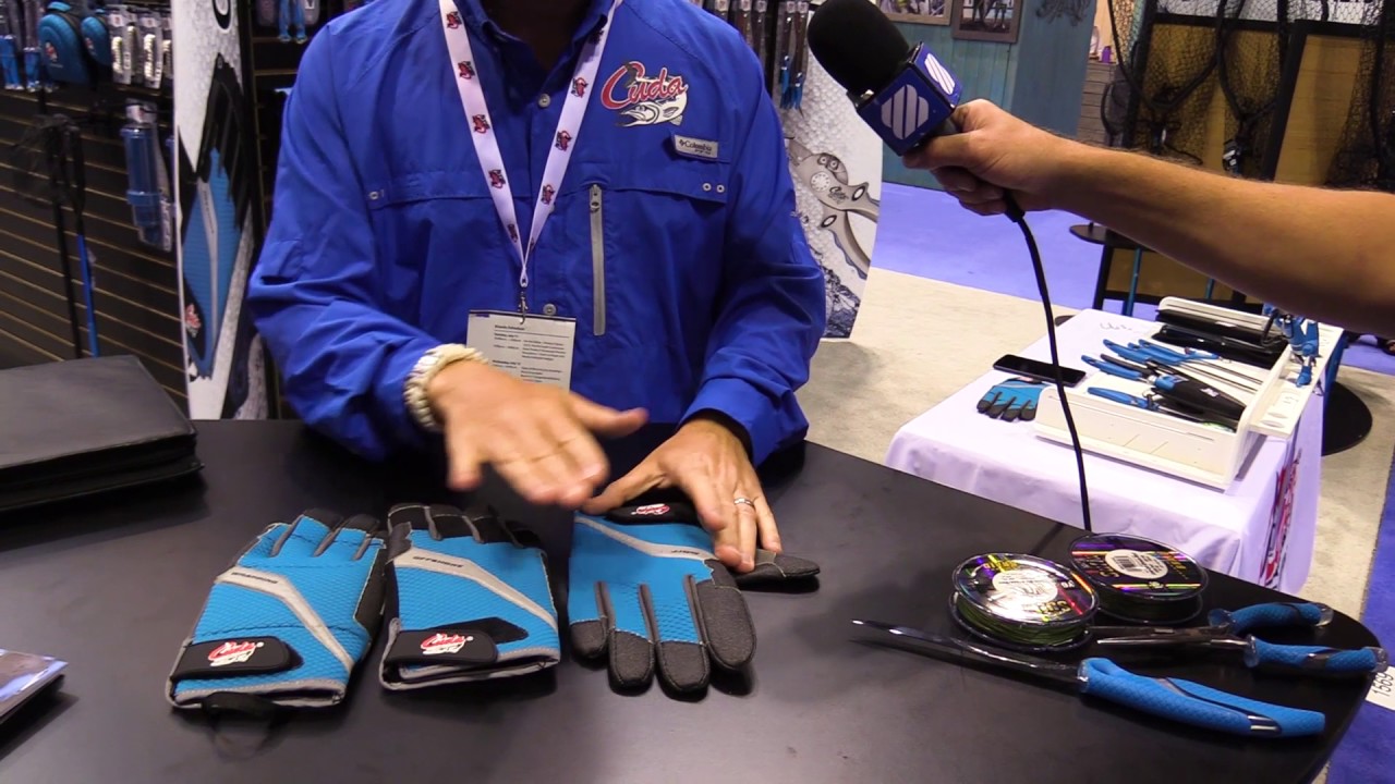 Cuda Wire Wrapping, Offshore and Bait Gloves - ICAST 2017