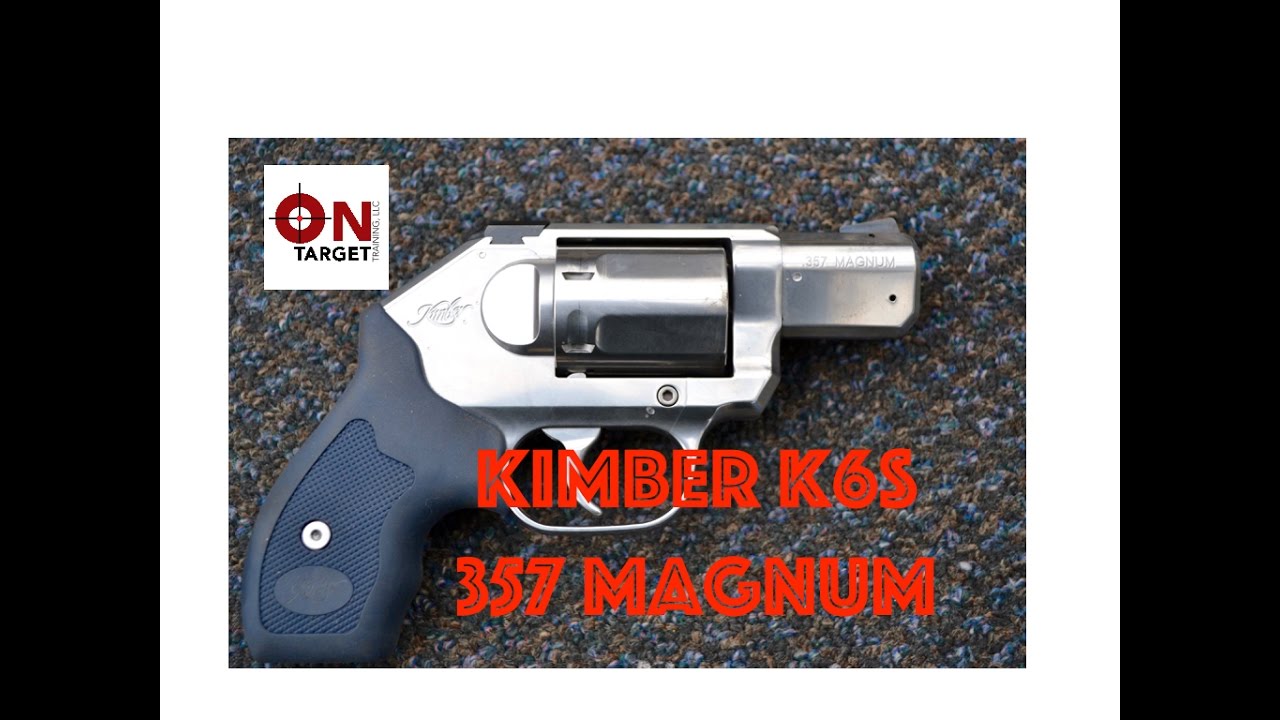 Kimber K6s 6 shot 357 Revolver