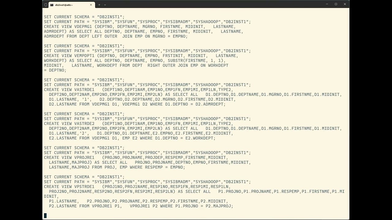 How to extract index definition for a table, or a schema, or a database in Db2