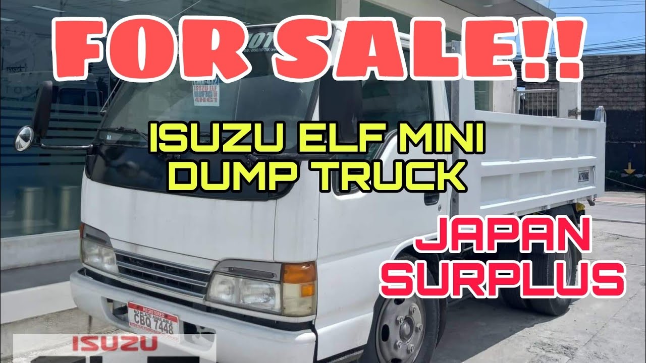 FOR SALE!! ISUZU ELF MINI DUMP TRUCK | 4HG1 ENGINE | HIGH SIDE | CUBA OR CAMEL CHASSIS #philippines