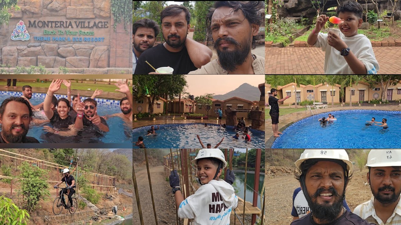 Monteria Village Khalapur | Budget Friendly Stay & one day Picnic Best Resort near Karjat and Mumbai