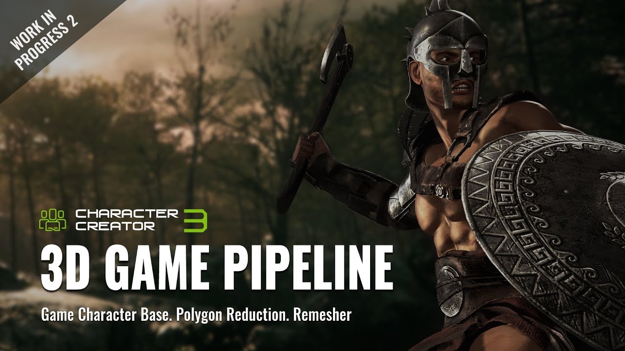 Character Creator 3 - 3D Game Pipeline: Characters for Unity and Unreal