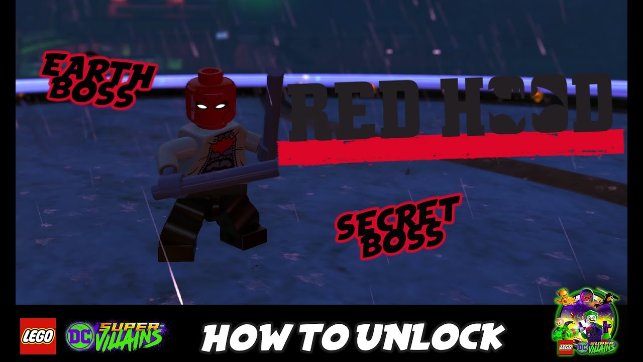 *КАК РАЗБЛОКИРОВАТЬ СЕКРЕТНОГО БОССА КРАСНОГО ШАПОЧКИ* - Lego DC Super Villains