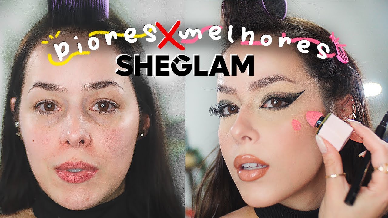 os PIORES e MELHORES produtos da SHEGLAM + presente pra vcs