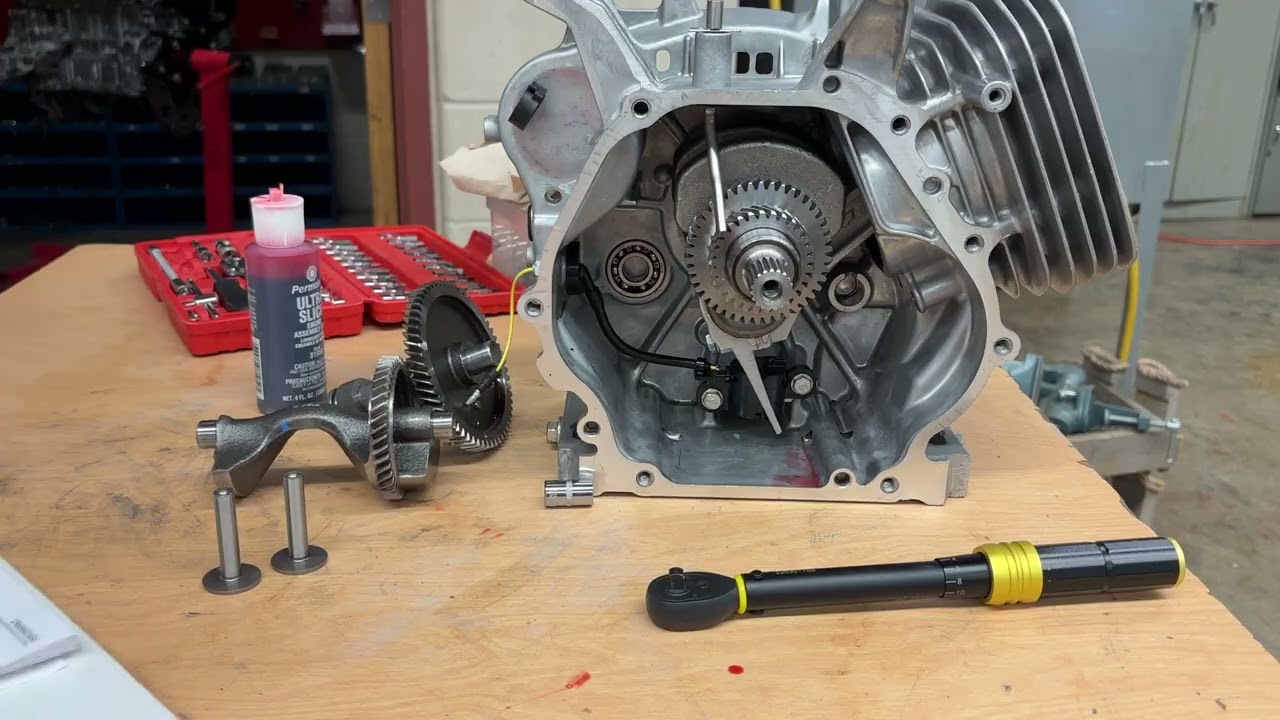 Connecting Rod Cap Installation on a Honda GX340 Engine