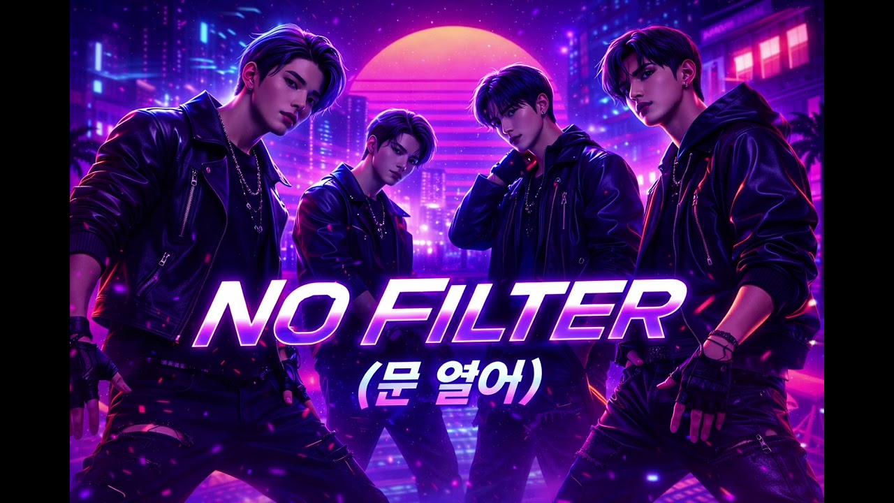 NO FILTER (문 열어) | Aggressive K-Pop Performance Track | Boy Group Energy