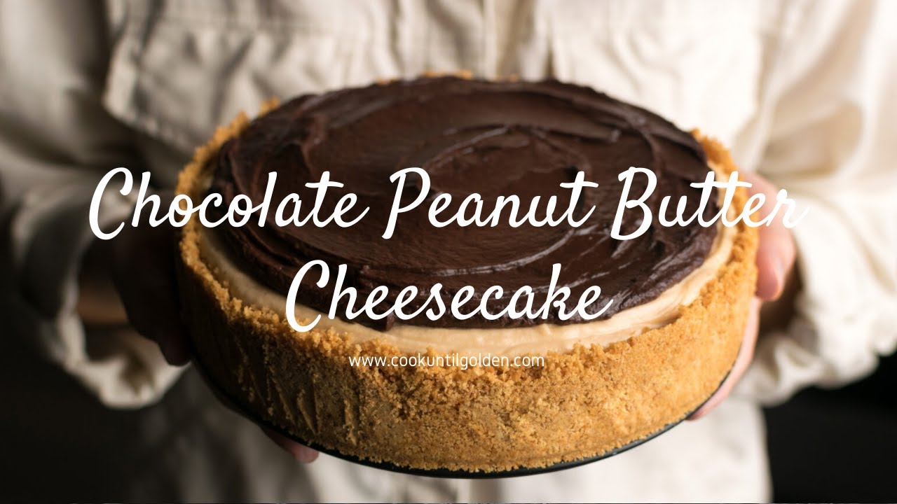 No Bake Chocolate Peanut Butter Cheesecake