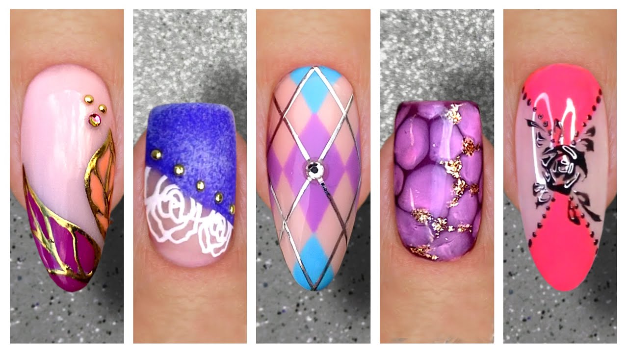 Идеи Дизайна ногтей 2021 💅 New Nail Art Compilation 2021